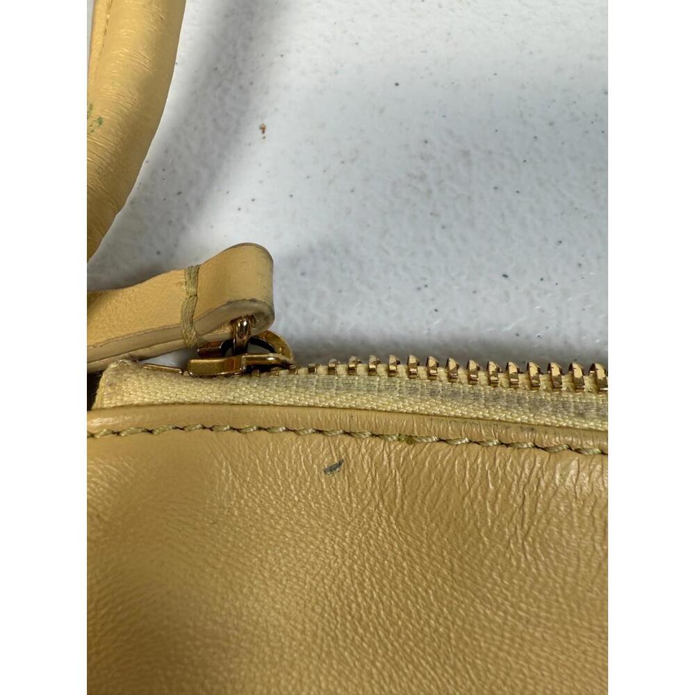 Freda Salvador Brown Elodie Crescent Bag with Stains - Picture 8 of 16
